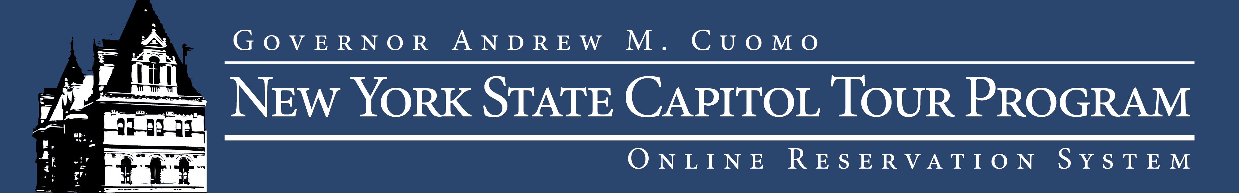 New York State Capitol Tour Online Registration Logo